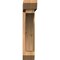 Ekena Millwork Thorton Slat Smooth Bracket w/ Offset Brace, Western Red Cedar, 5 1/2"W x 26"D x 26"H BKT0604X26X26THR06SWR - alternate 2
